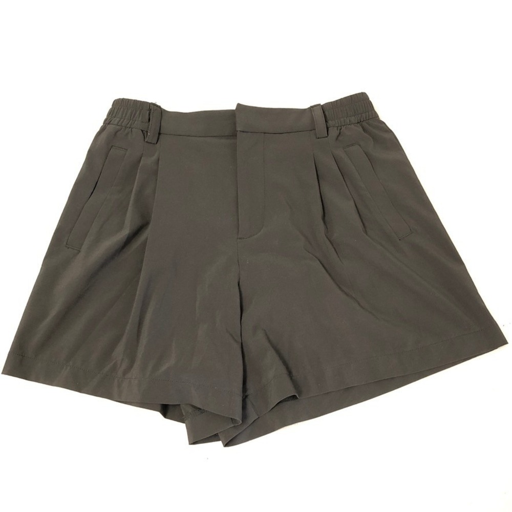 Vuori Optimist Shorts Womens S Black Recycled Performance Stretch Athleisure